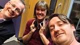 Selfie taken in ÃÛÑ¿´«Ã½ Edinburgh studio