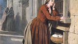 A Mother Depositing Her Child at the Foundling Hospital in Paris