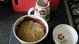Kim Lenaghan's Apple and Blackberry Crumble