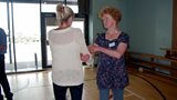 Cathy ag ionnsachadh quadrille