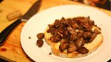 Inheritance Snacks - Liver, Bacon and Mushrooms on Toast