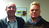 Richard Green with Andy Bell.