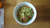 Jane鈥檚 Courgette noodles with Satay Sauce