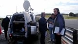 An sgioba a' craoladh beò