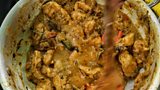 Camp stove chicken curry