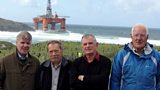 Coinneach, Iain Mac a' Ghobhainn, Aonghas Moireach agus Ailig Dòmhnallach