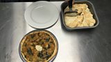 A Delicate Chewit and A Spinach Tart