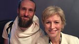 Sally Magnusson and Matthew Hopwood