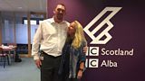 Producer Phil with food writer Ghillie Basan