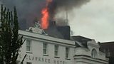 Royal Clarence on Fire