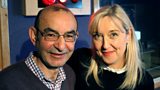 Cathy with Raja Shehadeh