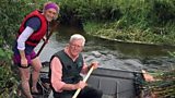 Bulrush harvest