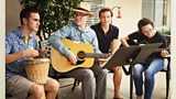 Some of the Logie family who sang to Vernon