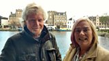 Dr Eric Graham with Susan at Leith Harbour