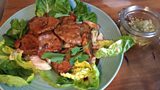 Pork Salad with Apple