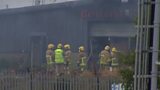 The owner of a Belfast factory destroyed in a fire says he will fight to save his business from the ashes.