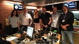 Presenters and Guests in the studio - 29th July 2017
