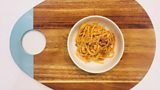 Meat & dairy free linguine carbonara