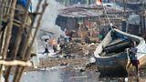 The slums of Freetown