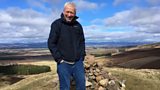 Rev Richard Frazer on Dunsinnan Hill