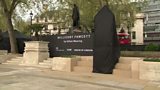 Millicent Fawcett statue unveiled in Parliament Square, London.