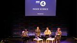Adam Rutherford and his guests at the Hay Festival