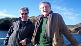 Dòmhnall MacCoinnich agus Tormod Dòmhnallach còmhla ri Coinneach ann an Eilean Chanaigh