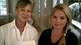 Jenny Agutter and her niece Rachel