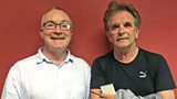 Iain Urchardan còmhla ri Donnie Rothach
