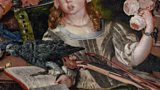 Music discovered in a painting