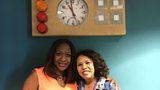 Candi Staton and Angie Greaves in the studio