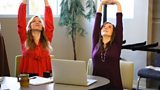 The average person sits for 9 hours a day but two minutes of yoga could counteract the damage. Would you give it a go?