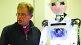The Bishop of Oxford, Steven Croft and "Artie"