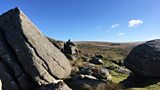Clear views across Dartmoor