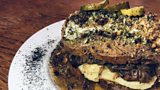 Dipped beef cheek sandwich
