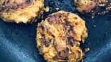 Squash and lentil burgers