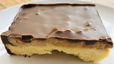 Vegan and gluten free peanut millionaire shortbread