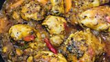 Jamaican brown stew chicken