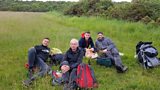 Lunch break in the rain