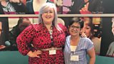 Michelle with Val Dourley
