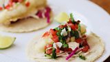 San Felipe style fish tacos and Tommy's Margarita