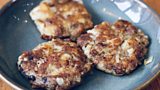 Aloo tikki or spiced potato cakes