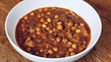 Chana masala or spiced chickpeas