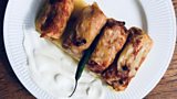 Sarmale or pork mince stuffed cabbage