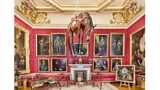 Maurizio Cattelan at Blenheim Palace