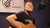 Martyn Joseph performing live in the studio