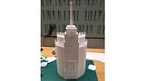 Broadcasting House paper sculpture