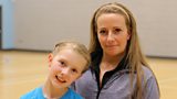 Jess and Grace at Anfield Sports & Community Centre