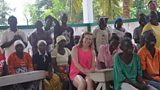 Darcey Bussell in Mozambique