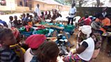 Distribution of food and seeds in Sierra Leone